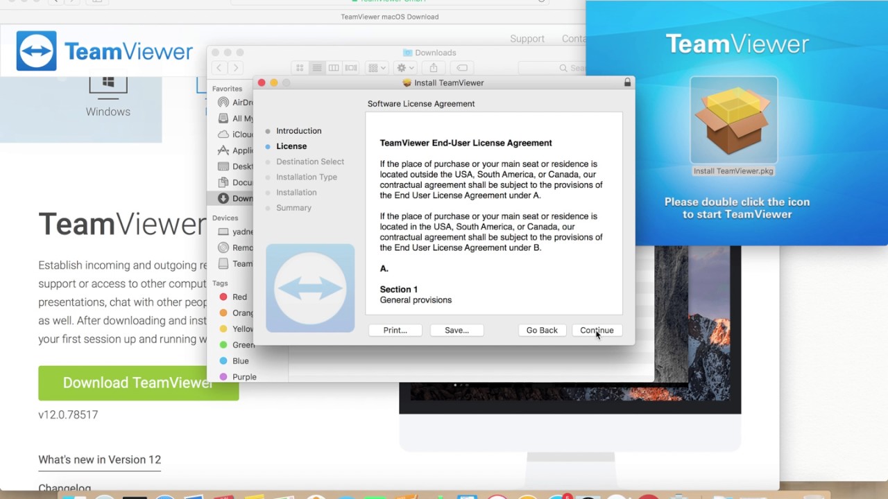 Teamviewer for mac not working